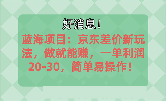 （10989期）越快了解越有钱赚的蓝海项目：京东大平台操作，一单利润20-30，简易…-小i项目网