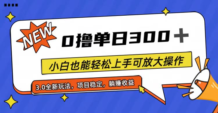 （11490期）全过程0撸，单日300 ，新手也可以快速上手可变大实际操作-小i项目网