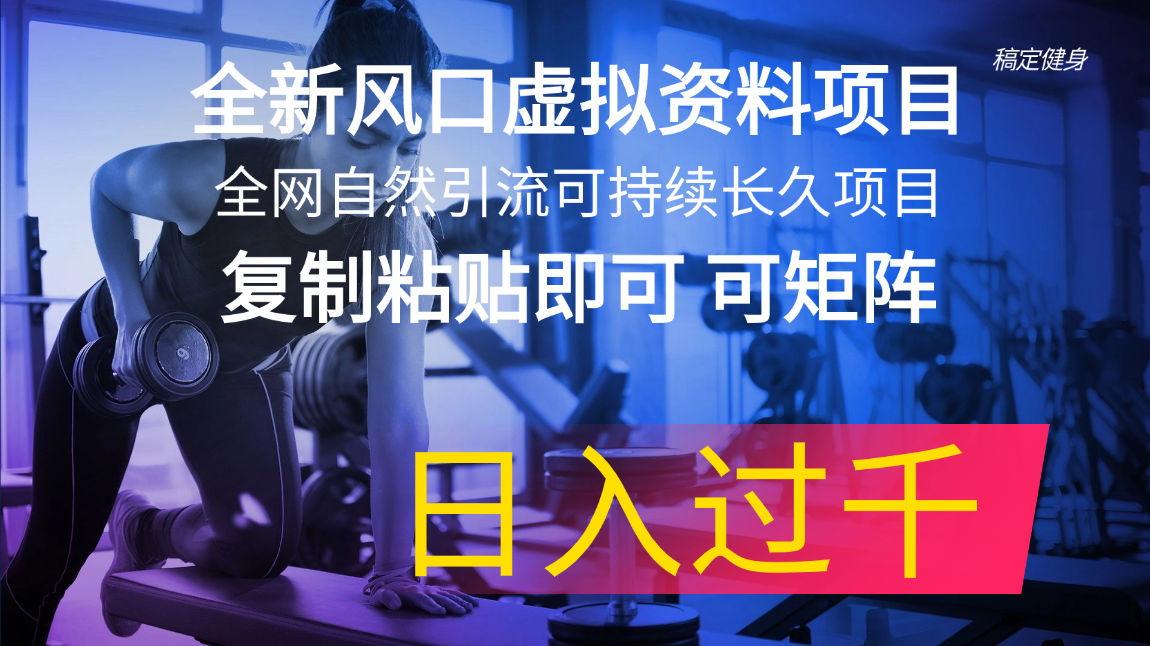 （11587期）全新升级出风口虚似材料新项目 各大网站当然引流方法可持续性长期新项目 拷贝就可以可引流矩阵…-小i项目网