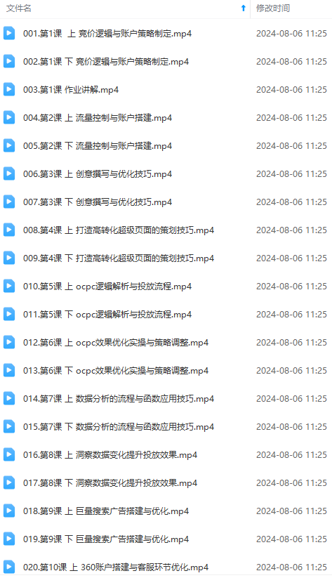 图片[2]-全新真实账户实战演练竟价课堂教学，从初学者到升阶，从后台设置到数据优化-观竹阁