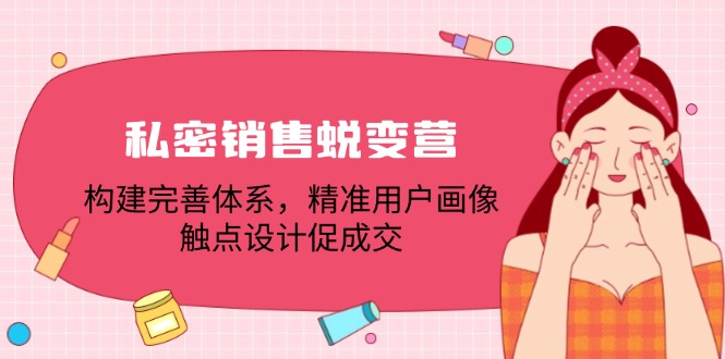 （12436期）私密销售蜕变营：构建完善体系，精准用户画像，触点设计促成交-小i项目网