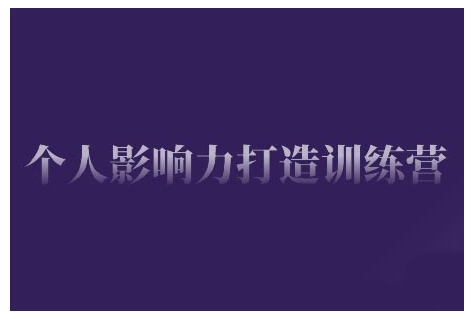 个人影响力打造出夏令营，把握公域流量引流方法、私域流量运营、市场定位等核心技能，即从0到1本人的IP成长-小i项目网