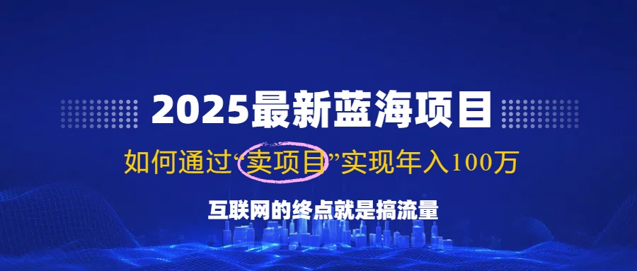 （14305期）2025全新蓝海项目，零门槛轻轻松松拷贝，月入10万 ，初学者也可以实际操作！-小i项目网