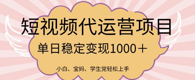 2025全新蓝海项目，新媒体代运营日入好几张【揭密】-小i项目网